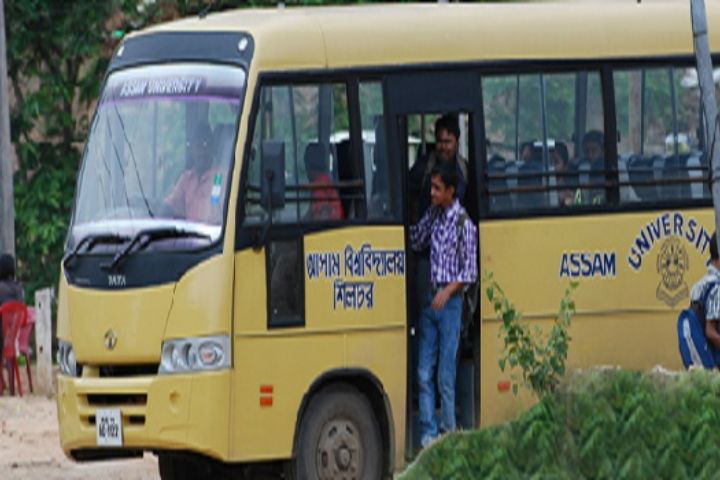 Assam University, Silchar Transport View of Assam University Silchar